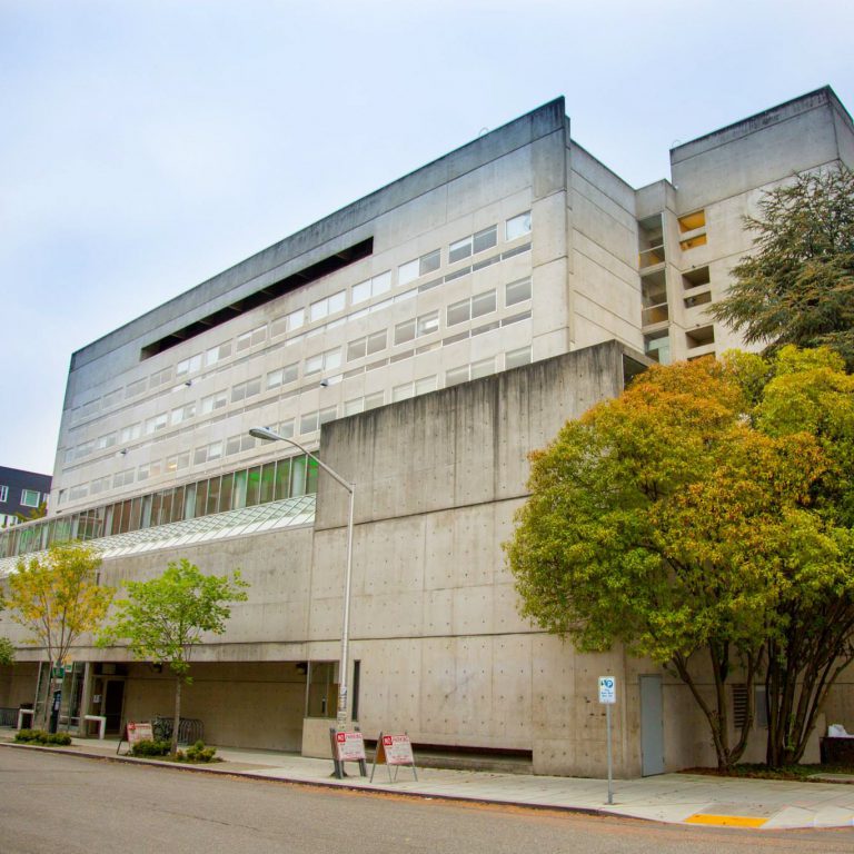 Condon Hall with Startup Hall inside on 2nd floor