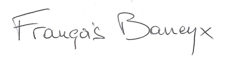 Signature of Francois Baneyx