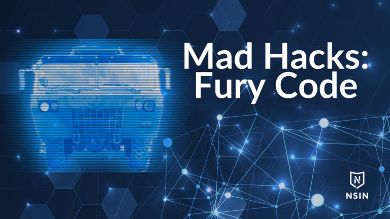 NSIN Mad Hacks Fury Code