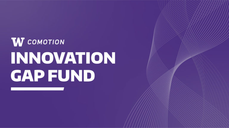 This image displays the Innovation Gap Fund title.