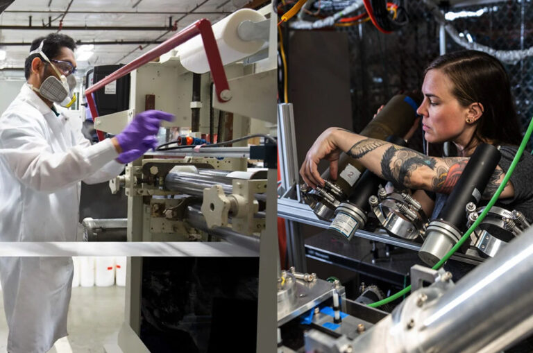 ZAP-ENERGY and Membrion team at work in their labs