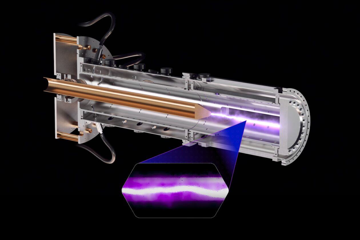 illustration of Zap Energy's fusion energy technology