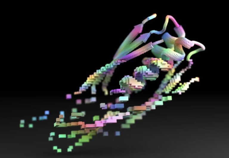 digital image of a protein