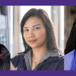 headshots of three UW researchers