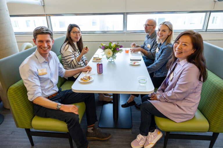CoMotion staff at the CoMotion open house on May 1