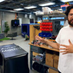 Syd Manna, Autev’s co-founder and chief operations officer, at CoMotion Labs hardware incubator