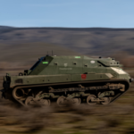 military-style vehicle powered by self-driving technology from Seattle startup Overland AI