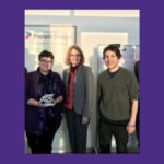 Ana Mari Cauce and David Baker with one other person