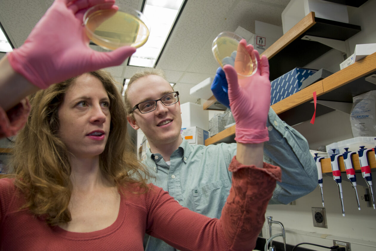 Ingrid Swanson Pultz PhD and Clancey Wolf