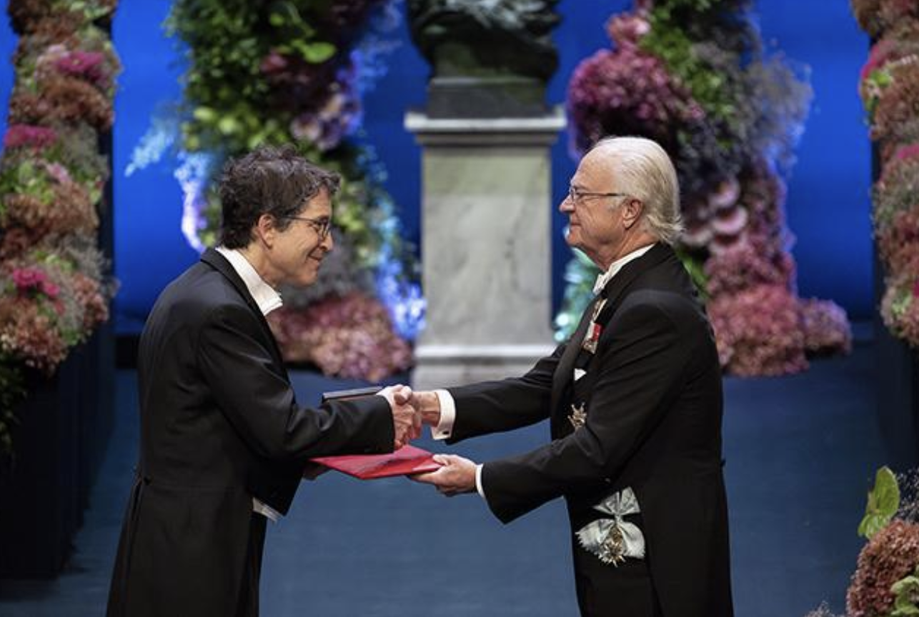 David Baker receives Nobel Prize in Stockholm