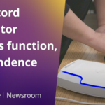 "Spinal cord stimulator restores function, independence" with image of medical device in use