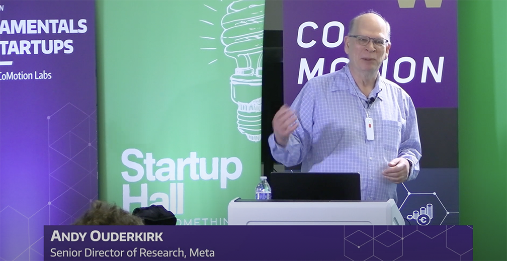 Andy Ouderkirk at Fundamentals for Startups