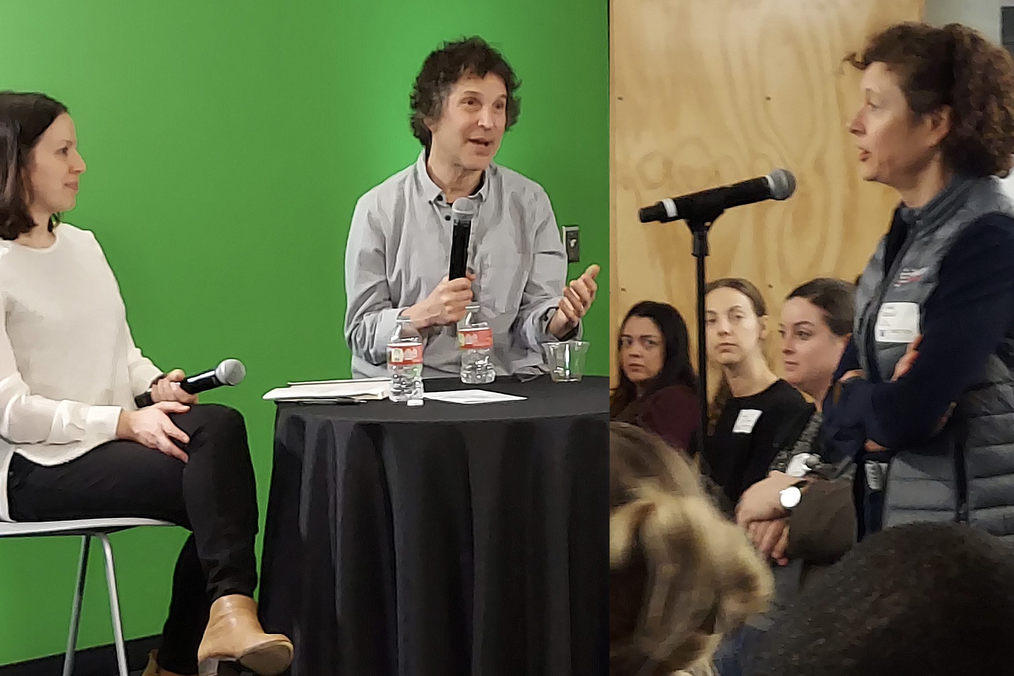 David Baker and Emer Dooley at Start Something, February 2024