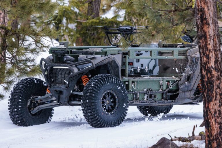 Overland AI vehicle