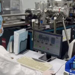 woman in lab