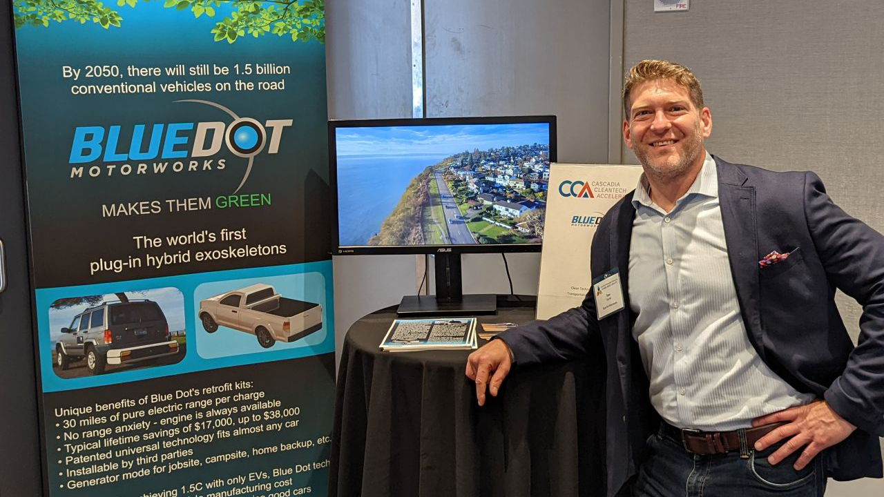 Blue Dot Motorworks co-founder Tom Gurski