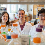 researchers in David Baker's lab