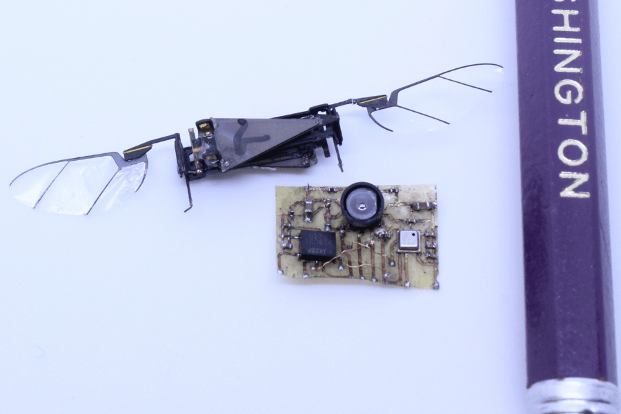 TinySense micro-robot