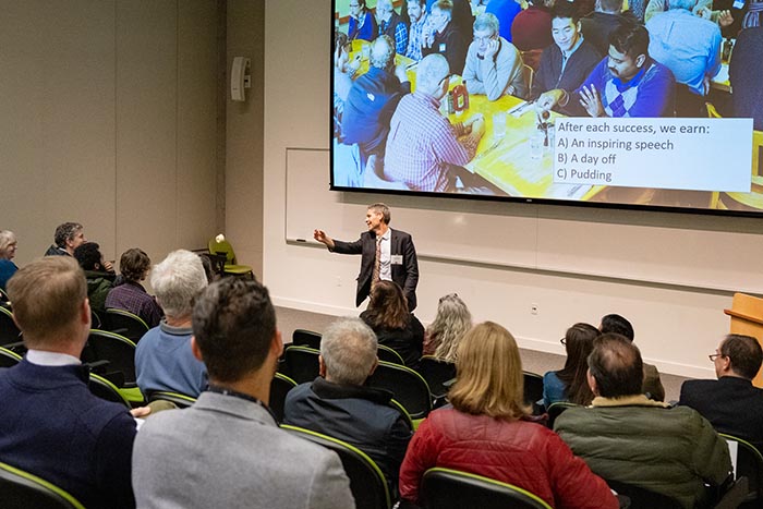 Michael Bailey at School of Medicine Inventor of the Year 2025