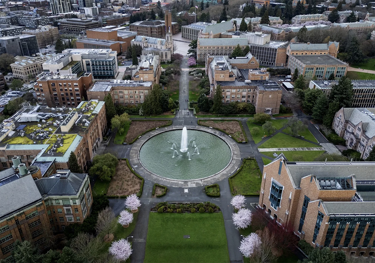 UW campus (aerial)