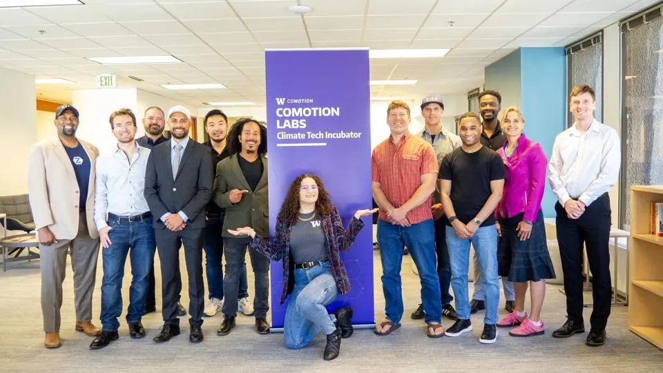 Members of the CoMotion Labs Climate Tech Incubator 2025 Cohort