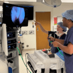 doctors in surgery with VISTA medical device