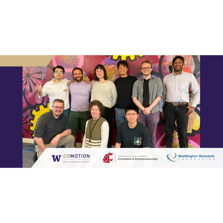 CoMotion and WRF group shot with logos