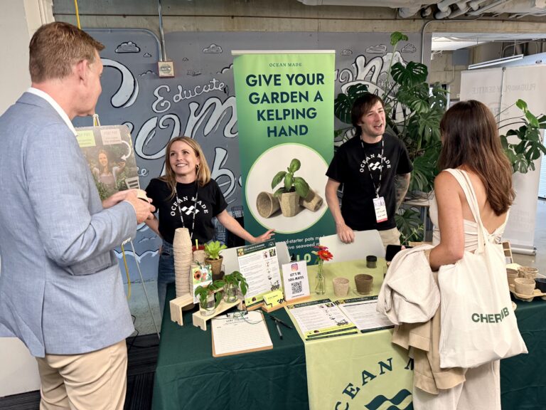 Ocean Made team at Startup Spotlight expo