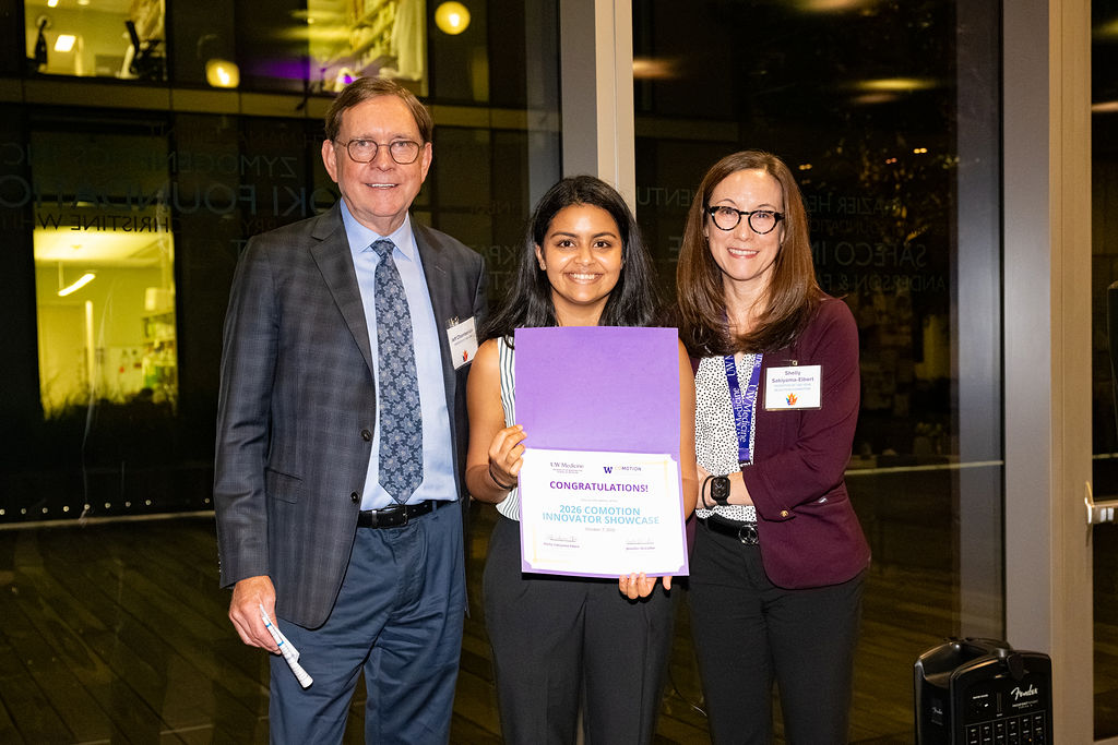 Dr. Jeffrey Chamberlain, Nidhi Mehta, and Shelly Sakiyama-Elbert