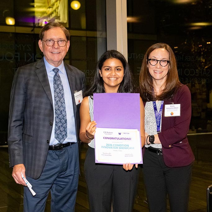 Dr. Jeffrey Chamberlain, Nidhi Mehta, and Shelly Sakiyama-Elbert